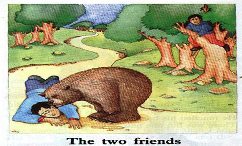 The two friends, Δωρεάν παιδικές ιστοριούλες σε απλά αγγλικά