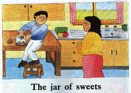 The jar of sweets, Δωρεάν παιδικές ιστοριούλες σε απλά αγγλικά